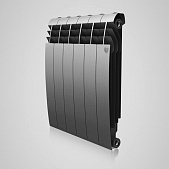 Радиатор биметаллический ROYAL THERMO BiLiner new 500-8 секц. (Silver Satin)